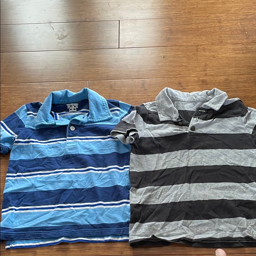 Kids Striped Polo Shirts
